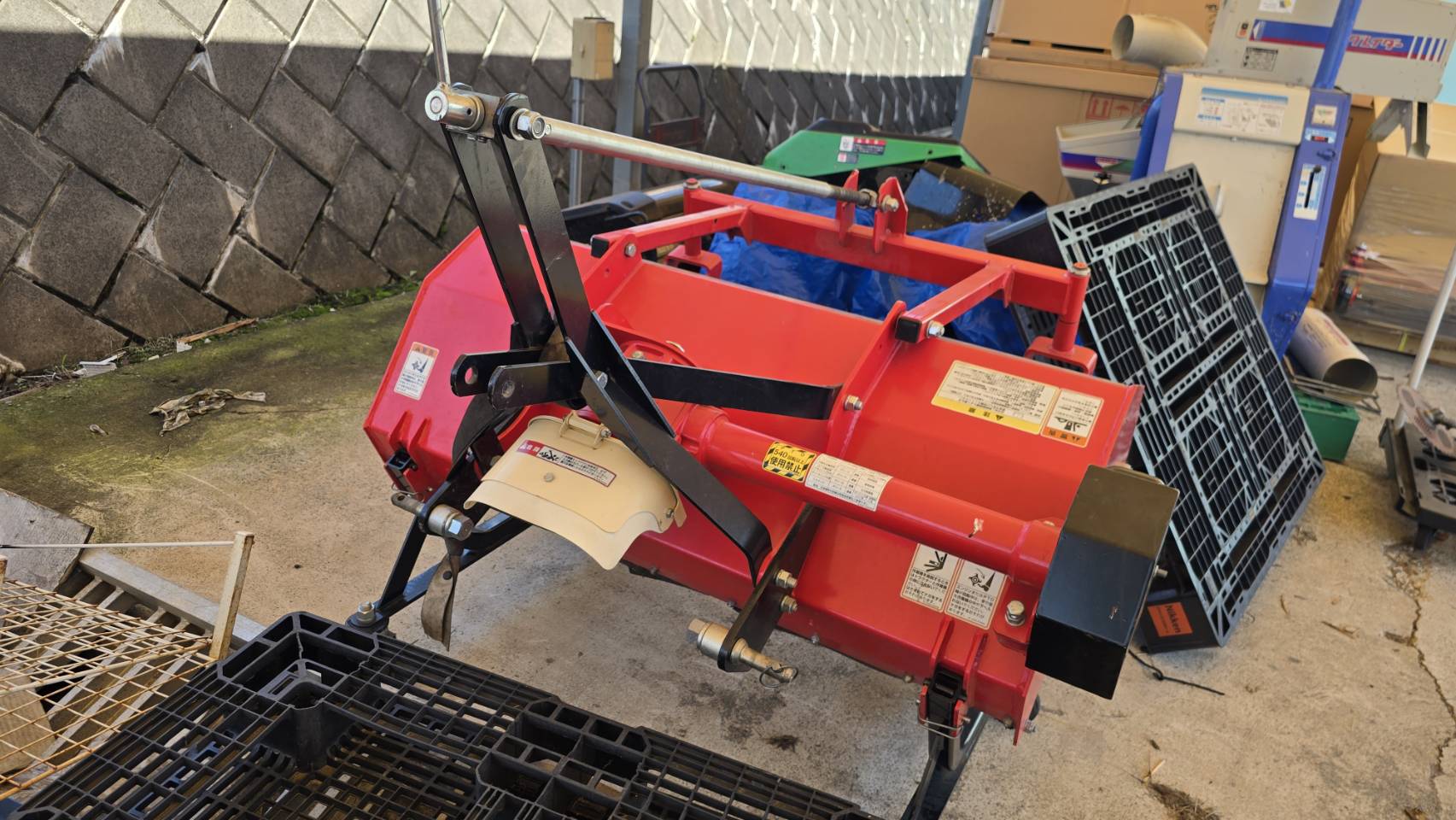 中古  松山（ニプロ） トラクター作業機 FNC1202F